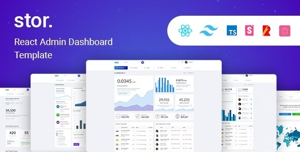 Stor React Admin Dashboard Template Nulled Free Download