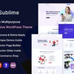 Sublime Creative Multipurpose WordPress Theme Nulled