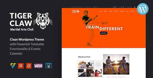 Tiger Claw WordPress Theme Nulled