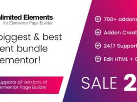 Unlimited Elements for Elementor Pro Nulled