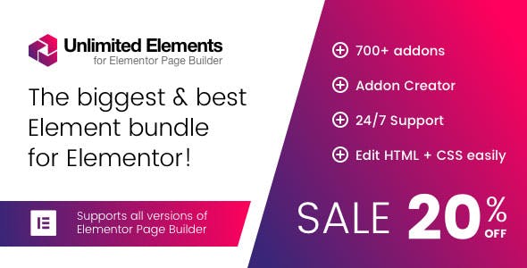 Unlimited Elements for Elementor Pro