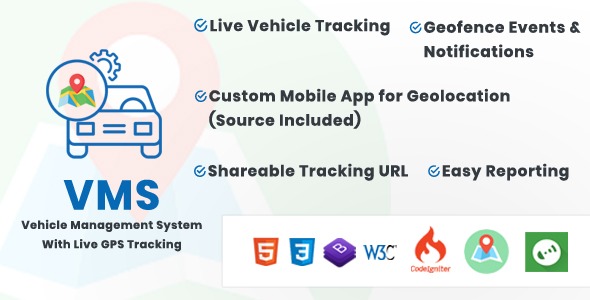 Vehicle Management System With Live GPS Tracking