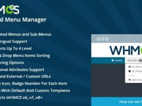 WHMCS Advanced Menu Manager Nulled