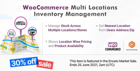 WooCommerce Multi Locations Inventory Management 