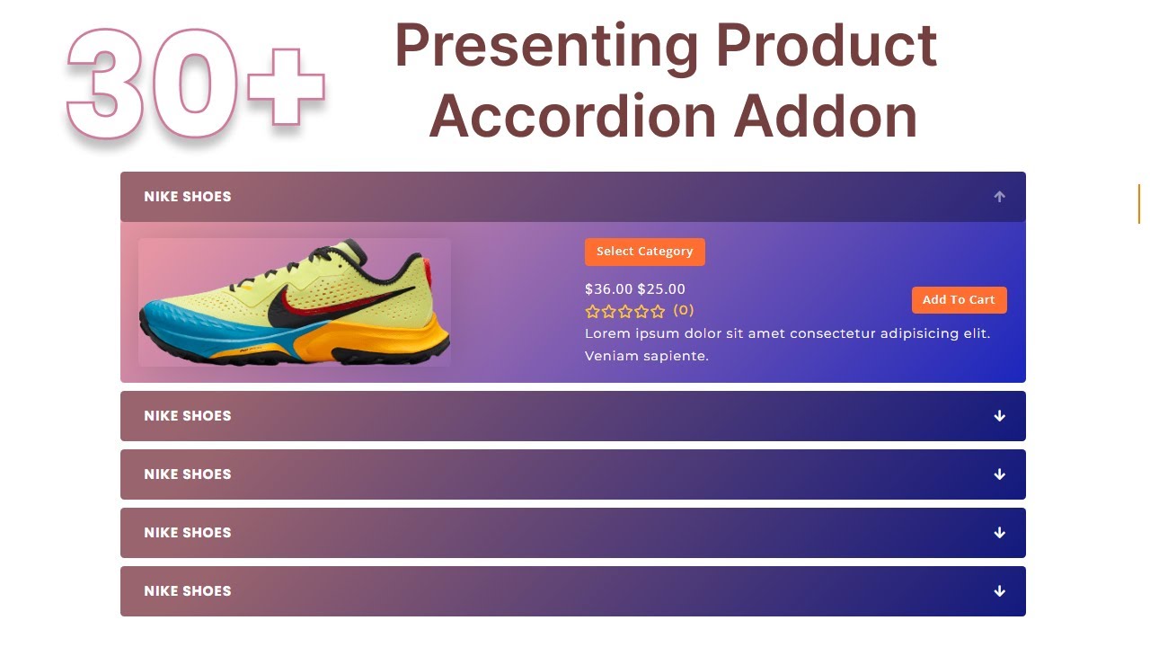 WooCommerce Product Image Accordion For Elementor Nulled