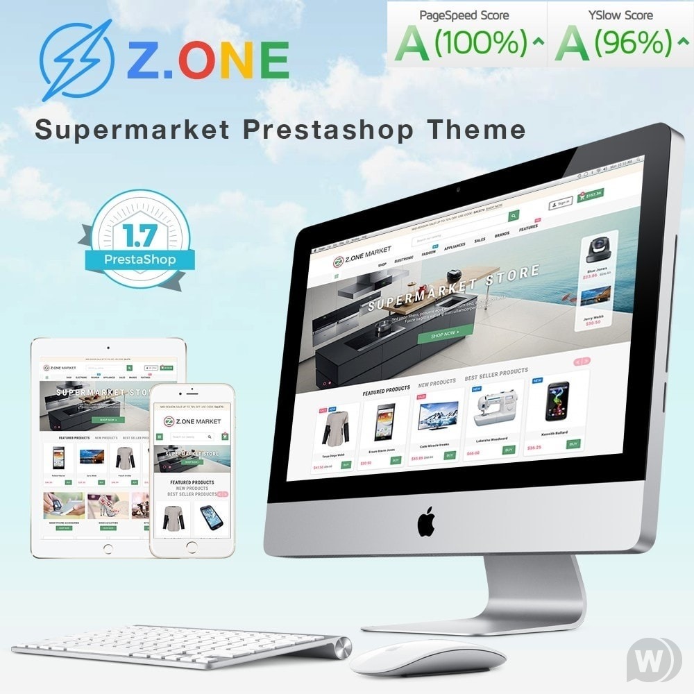 ZOne - Supermarket Online Shop Nulled