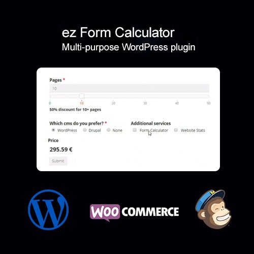 ez Form Calculator v2.14.4 - Download Gratis plugin WordPress 