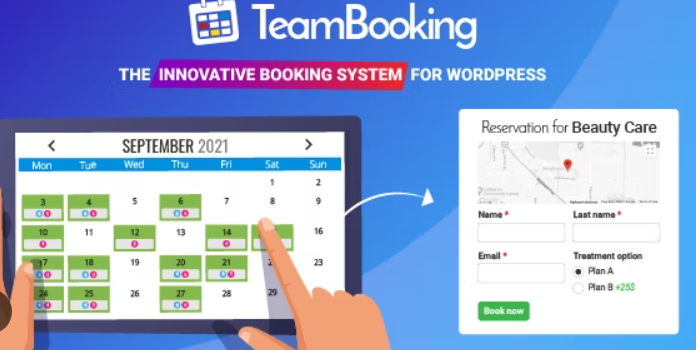 Team Booking – WordPress Booking System 
