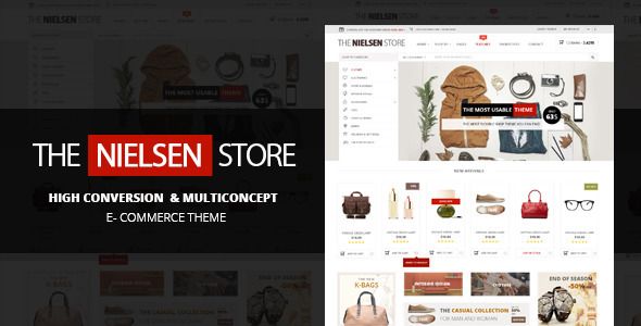 Nielsen – E-commerce WP Theme