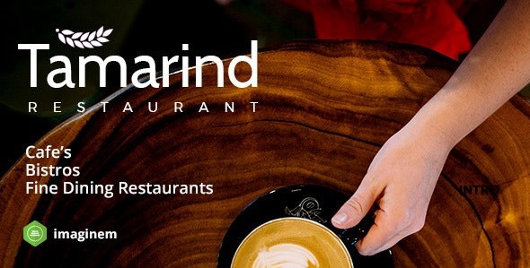 Tamarind Restaurant Theme for WordPress