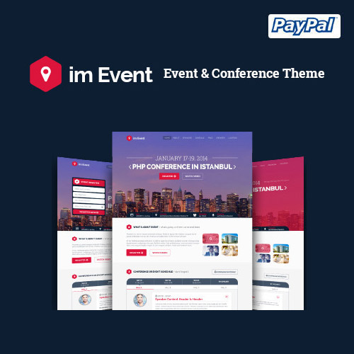 imEvent - Conference Meetup Festival Halloween Event WordPress Theme
