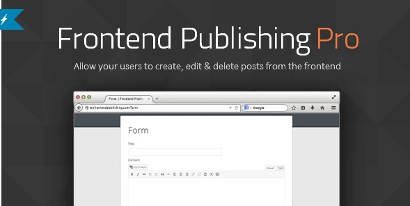 Frontend Publishing Pro