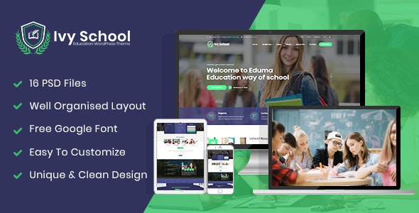 IvyPrep | Education & School WordPress Theme

