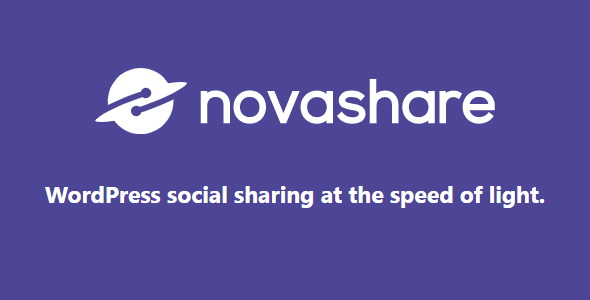 Novashare WordPress Social Sharing Plugin Nulled