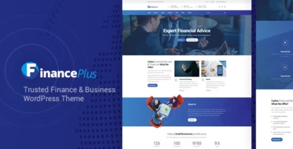 FinancePlus - Consulting Business WordPress Theme