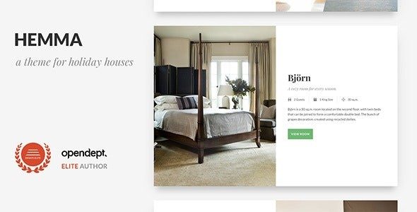 Hemma - Hotel & BnB WordPress theme