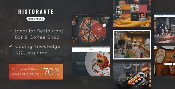 Ristorante - Creative Restaurant WordPress Theme
