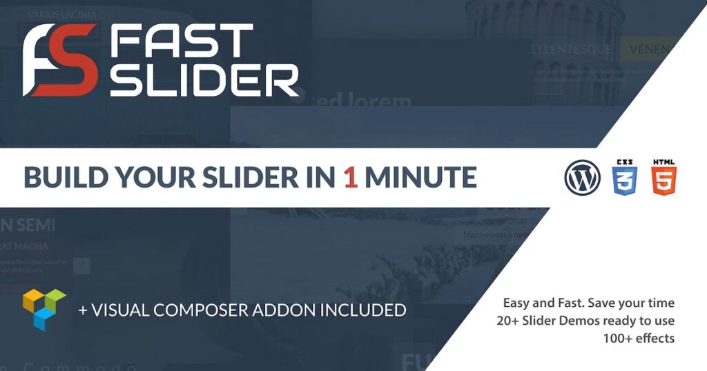 Fast Slider - Easy and Fast - Slider Plugin for WordPress
