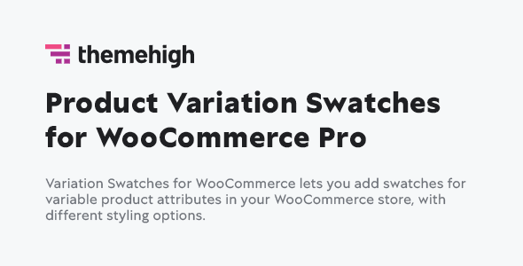 Product Variation Swatches for WooCommerce Pro